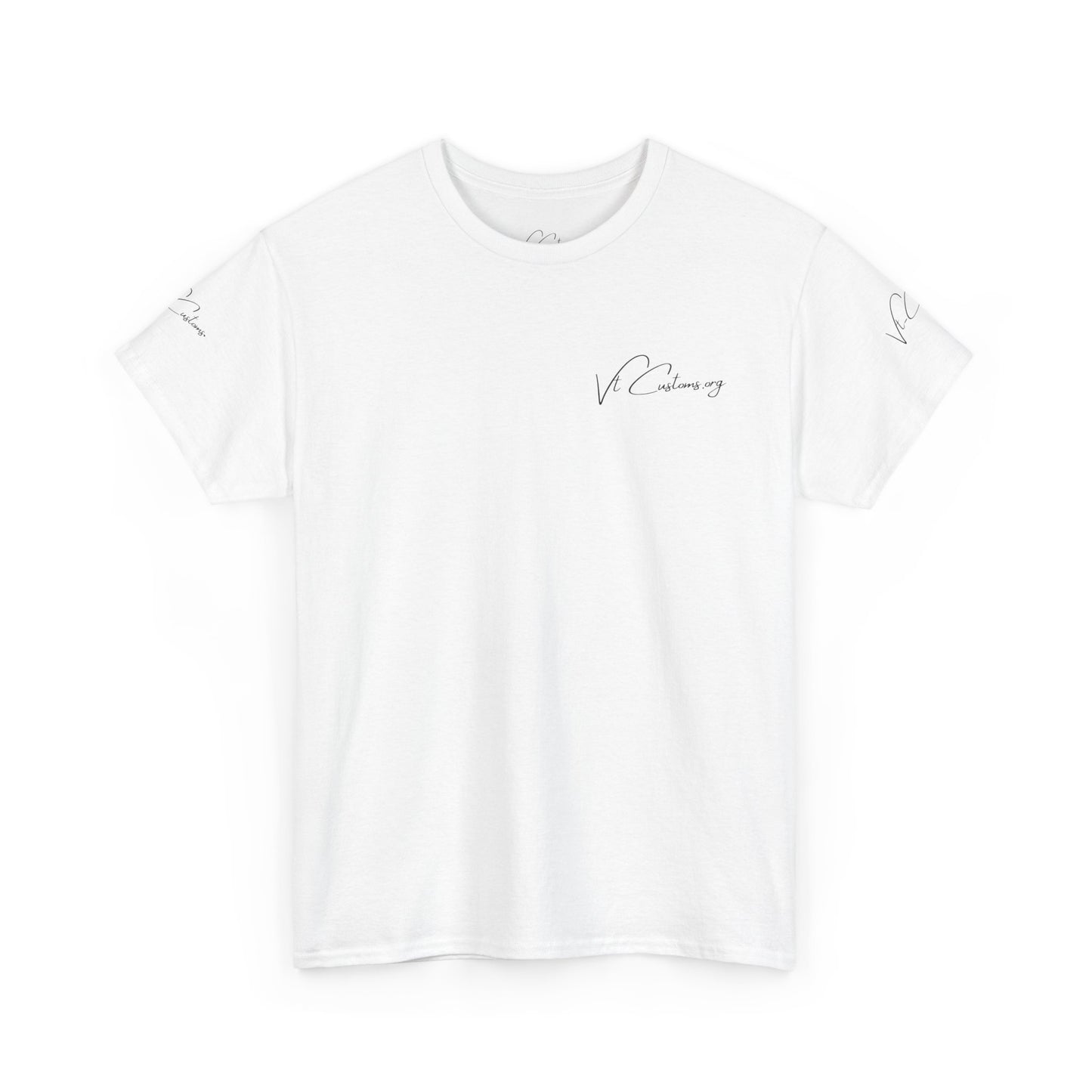 'Vt-Customs' Minimal Graphic Tee
