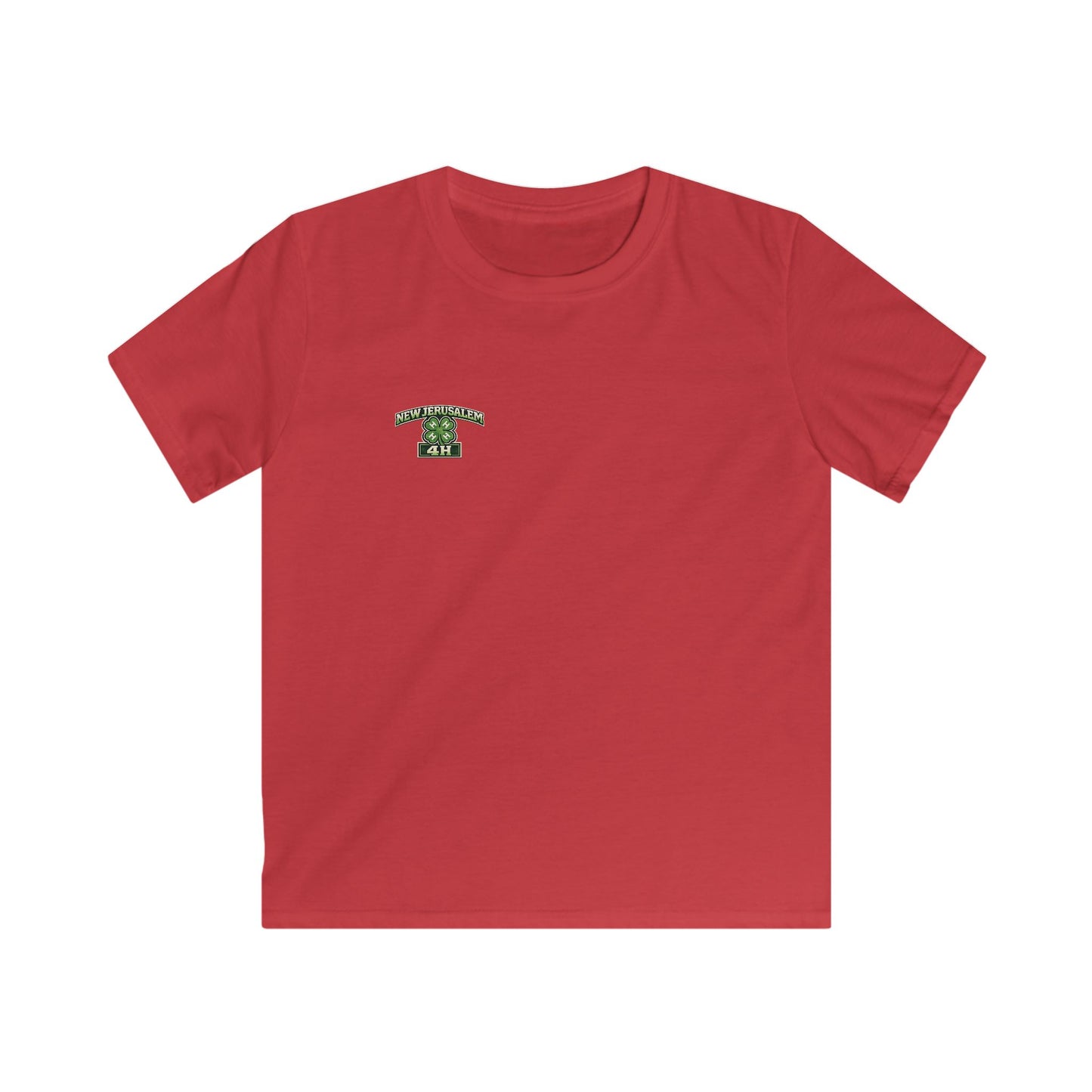 Kids 4H Pig T‑Shirt — New Jerusalem 4H Club Youth Tee
