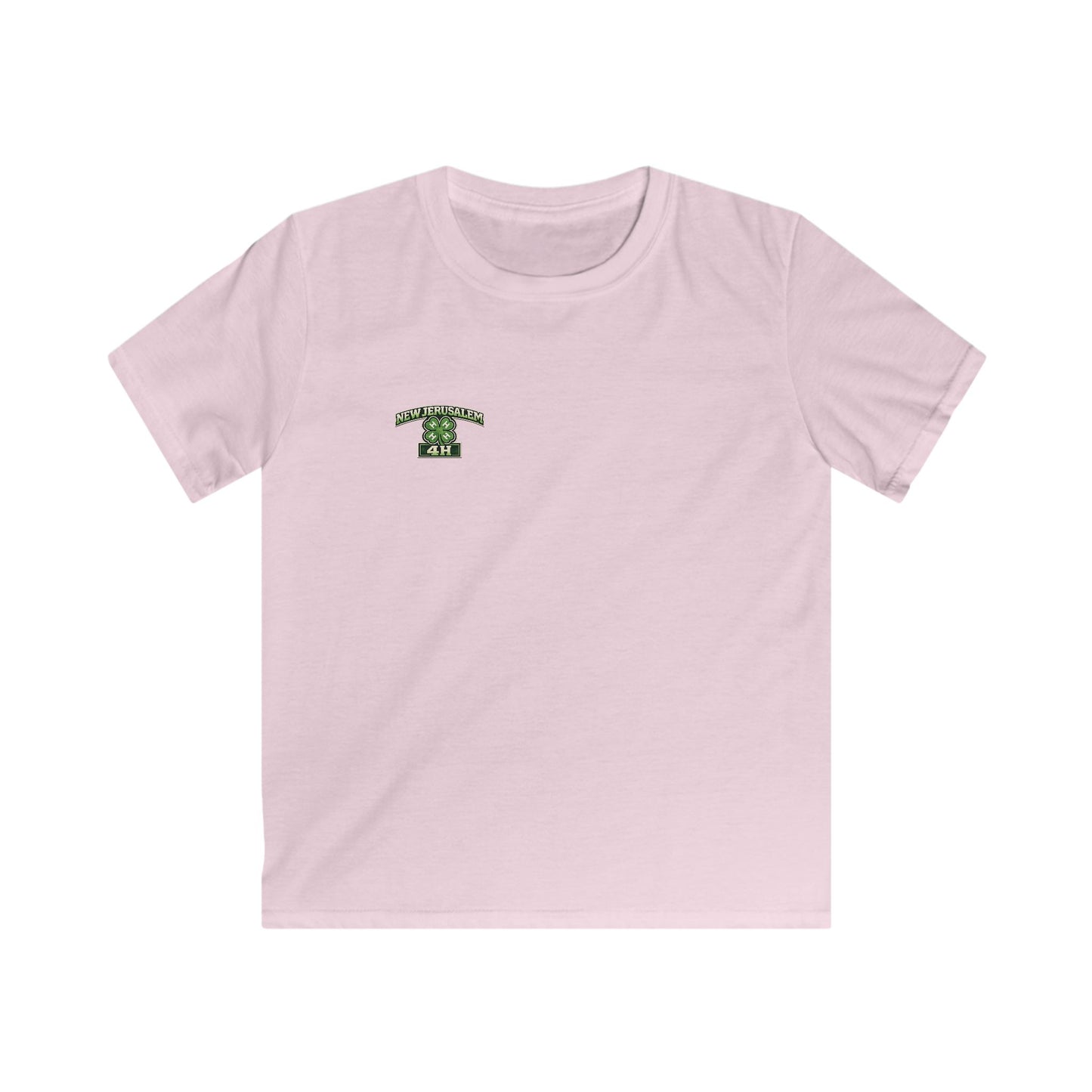 Kids 4H Pig T‑Shirt — New Jerusalem 4H Club Youth Tee