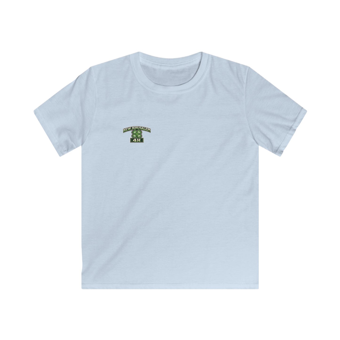 Kids 4H Pig T‑Shirt — New Jerusalem 4H Club Youth Tee