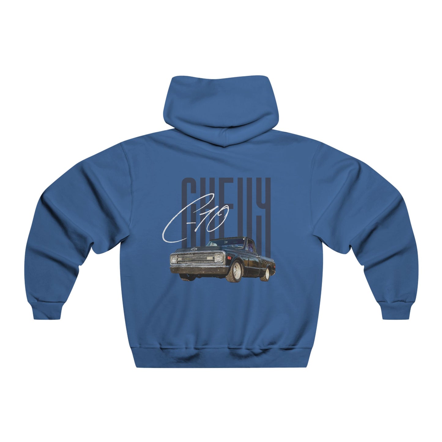 Chevy C-10 Truck Hoodie — 1970 C-10 Chevy Pullover Hoodie