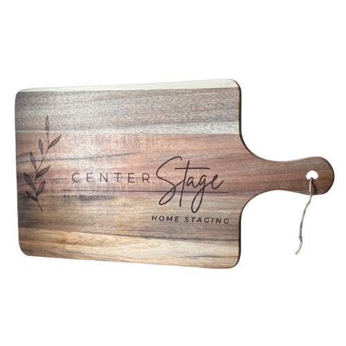 Custom Square Wood Cutting Board