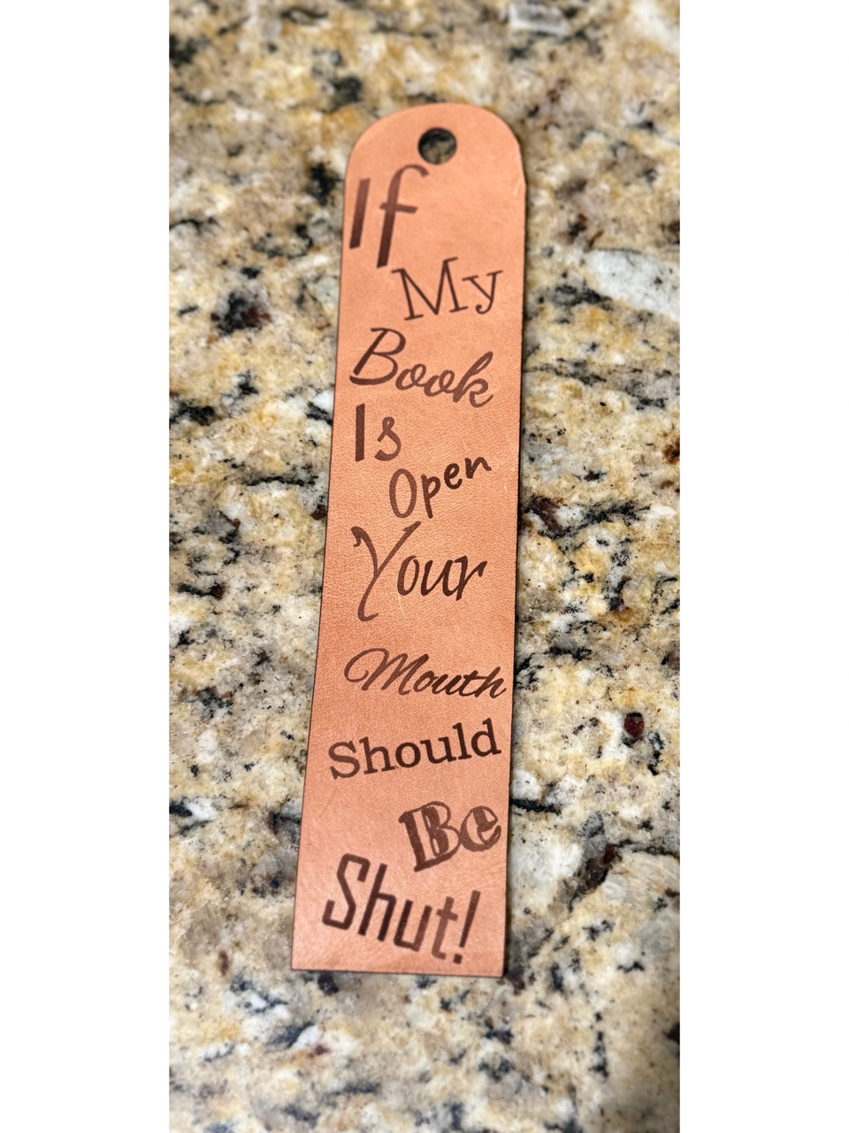 Genuine Leather BookMark